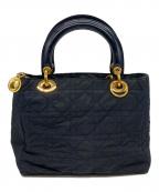 Christian Diorクリスチャン ディオール）の古着「ハンドバッグ」｜ネイビー