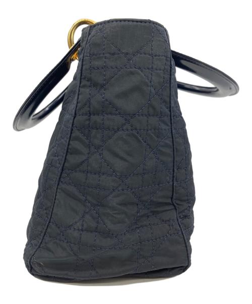 Christian Dior（クリスチャン ディオール）Christian Dior (クリスチャン ディオール) ハンドバッグ ネイビーの古着・服飾アイテム