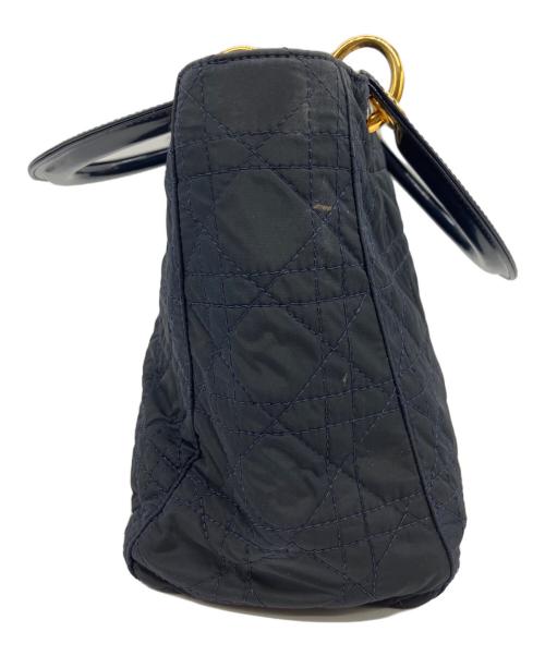 Christian Dior（クリスチャン ディオール）Christian Dior (クリスチャン ディオール) ハンドバッグ ネイビーの古着・服飾アイテム