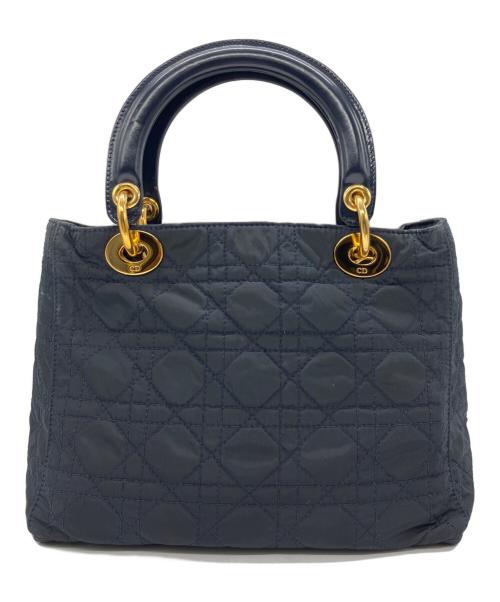 Christian Dior（クリスチャン ディオール）Christian Dior (クリスチャン ディオール) ハンドバッグ ネイビーの古着・服飾アイテム