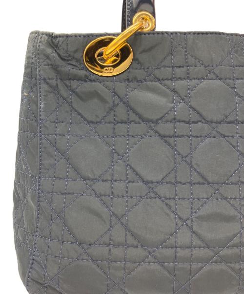 Christian Dior（クリスチャン ディオール）Christian Dior (クリスチャン ディオール) ハンドバッグ ネイビーの古着・服飾アイテム