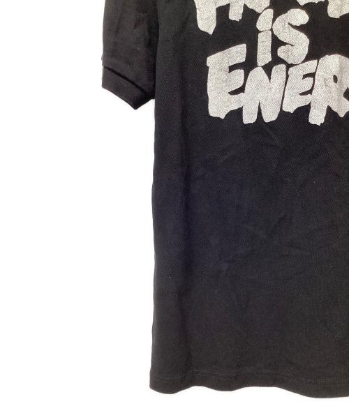 FRED PERRY（フレッドペリー）FRED PERRY (フレッドペリー) COMME des GARCONS SHIRT (コムデギャルソンシャツ) ポロシャツ ブラック サイズ:Mの古着・服飾アイテム