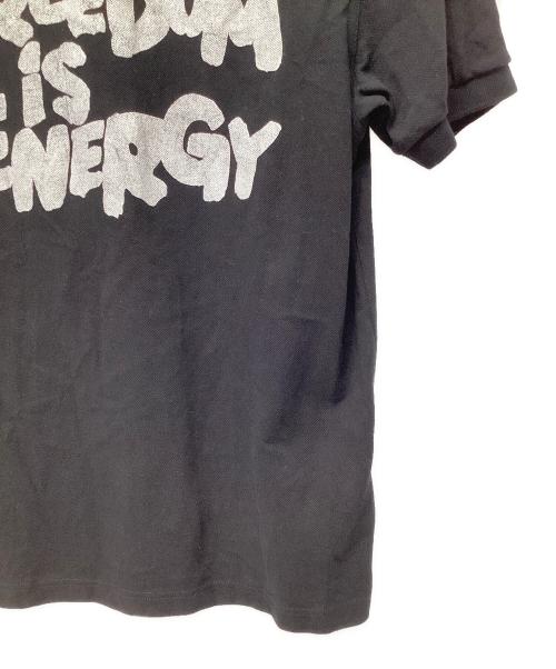 FRED PERRY（フレッドペリー）FRED PERRY (フレッドペリー) COMME des GARCONS SHIRT (コムデギャルソンシャツ) ポロシャツ ブラック サイズ:Mの古着・服飾アイテム