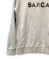 A.P.C. (アーペーセー) sacai (サカイ) クルーネックスウェット グレー サイズ:M：12000円