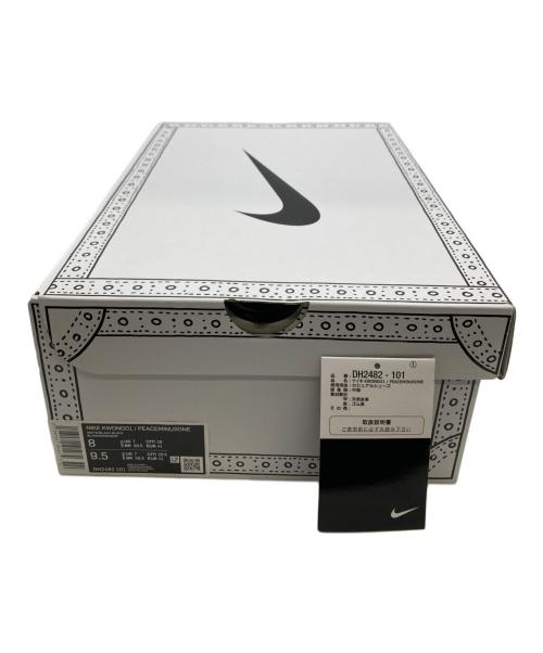 NIKE（ナイキ）NIKE (ナイキ) PEACEMINUSONE (ピースマイナスワン) KWONDO1 “White/Black” ブラック×ホワイト サイズ:26.5cmの古着・服飾アイテム