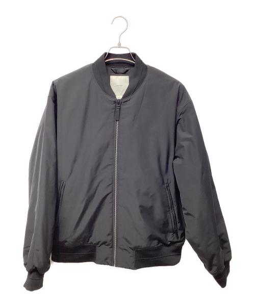 Calvin Klein（カルバンクライン）Calvin Klein (カルバンクライン) スポーツウェアボンバージャケット ブラック サイズ:Mの古着・服飾アイテム