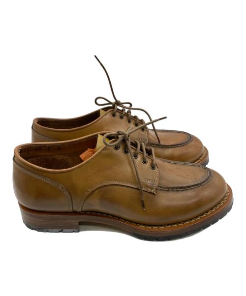 Santoni（サントーニ）Santoni (サントーニ) Uチップシューズ キャメル サイズ:UK5の古着・服飾アイテム