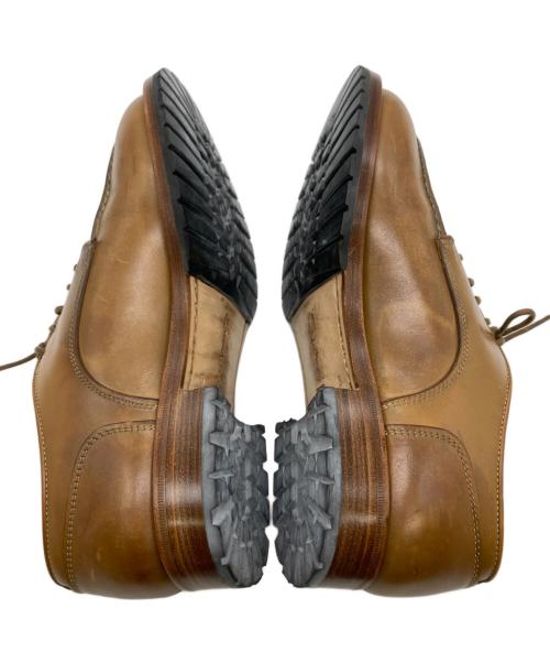 Santoni（サントーニ）Santoni (サントーニ) Uチップシューズ キャメル サイズ:UK5の古着・服飾アイテム