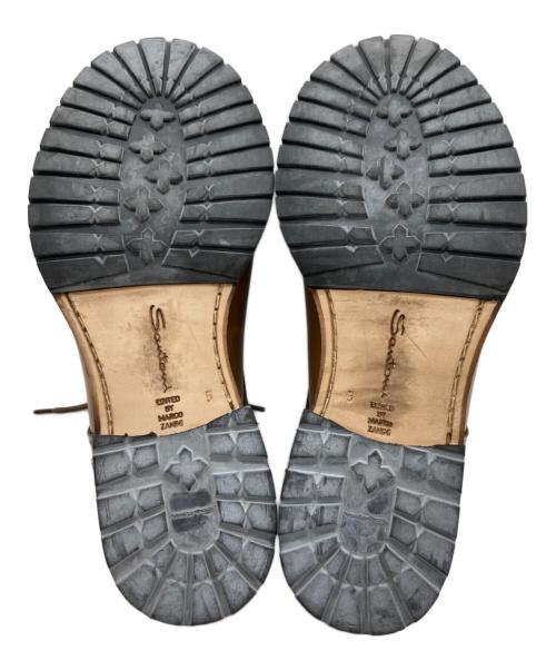 Santoni（サントーニ）Santoni (サントーニ) Uチップシューズ キャメル サイズ:UK5の古着・服飾アイテム