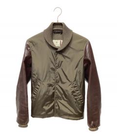 中古・古着通販】GUCCI (グッチ) ラムレザージャケット ブラウン