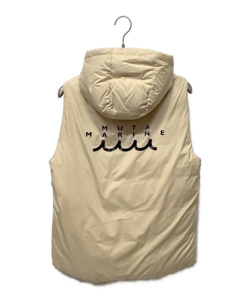 muta MARINE（ムータマリン）muta MARINE (ムータマリン) ダウンベスト アイボリー サイズ:6の古着・服飾アイテム