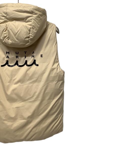 muta MARINE（ムータマリン）muta MARINE (ムータマリン) ダウンベスト アイボリー サイズ:6の古着・服飾アイテム