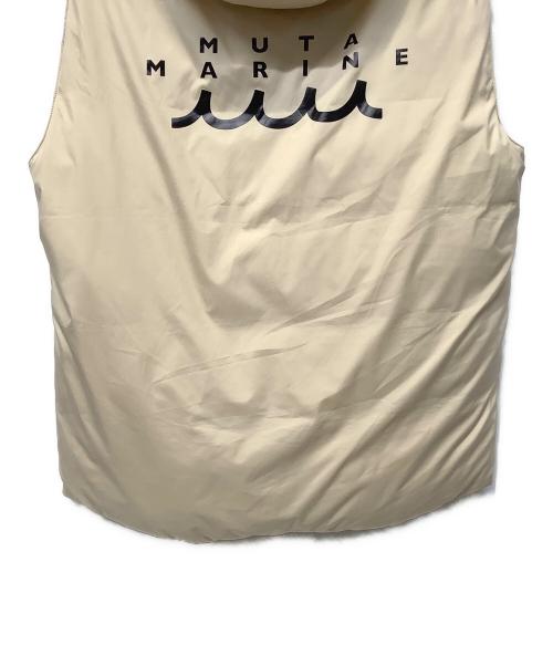 muta MARINE（ムータマリン）muta MARINE (ムータマリン) ダウンベスト アイボリー サイズ:6の古着・服飾アイテム
