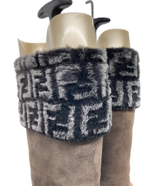 FENDI（フェンディ）FENDI (フェンディ) ロングブーツ ブラウン サイズ:23.5cmの古着・服飾アイテム