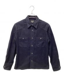 ADDICT CLOTHES（アディクト クローズ）の古着「シャツジャケット」｜ブラック