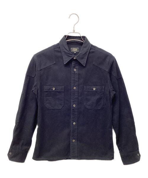 ADDICT CLOTHES（アディクト クローズ）ADDICT CLOTHES (アディクト クローズ) シャツジャケット ブラック サイズ:38の古着・服飾アイテム