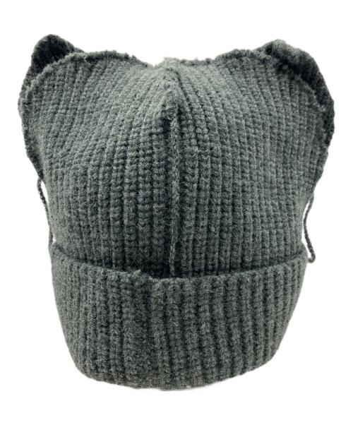 CHARLES JEFFREY LOVERBOY（チャールズ ジェフリー ラバーボーイ）CHARLES JEFFREY LOVERBOY (チャールズ ジェフリー ラバーボーイ) ニット帽 グレーの古着・服飾アイテム