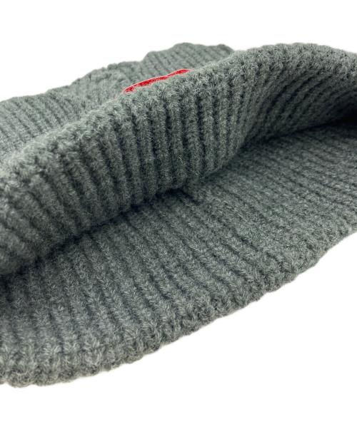 CHARLES JEFFREY LOVERBOY（チャールズ ジェフリー ラバーボーイ）CHARLES JEFFREY LOVERBOY (チャールズ ジェフリー ラバーボーイ) ニット帽 グレーの古着・服飾アイテム