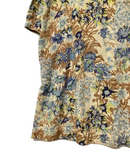 45R（フォーティファイブ・アール）45R (フォーティファイブ・アール) 二重織りガーゼの花柄ワンピース SIZE 1 サイズ:1の古着・服飾アイテム
