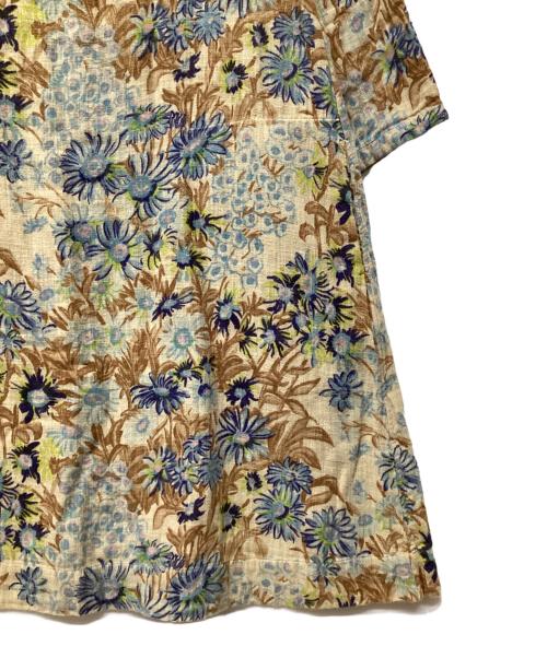 45R（フォーティファイブ・アール）45R (フォーティファイブ・アール) 二重織りガーゼの花柄ワンピース SIZE 1 サイズ:1の古着・服飾アイテム