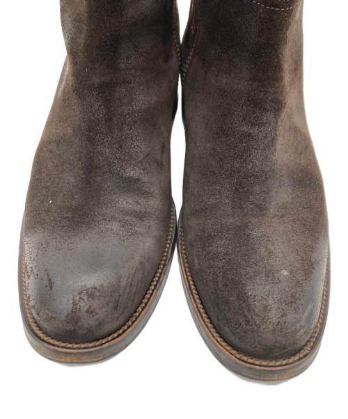 BUTTERO（ブッテロ）BUTTERO (ブッテロ) サイドジップブーツ ブラウン サイズ:SIZE 41の古着・服飾アイテム