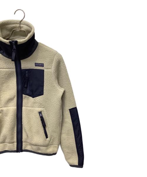 POLO RALPH LAUREN（ポロ・ラルフローレン）POLO RALPH LAUREN (ポロ・ラルフローレン) フリースジャケット ホワイト×ネイビー サイズ:XSの古着・服飾アイテム