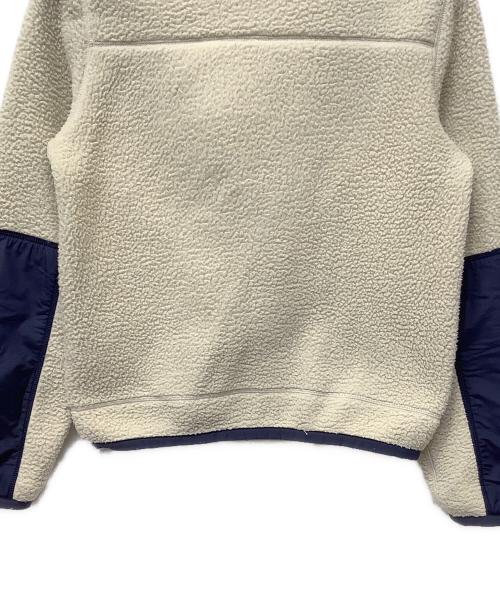 POLO RALPH LAUREN（ポロ・ラルフローレン）POLO RALPH LAUREN (ポロ・ラルフローレン) フリースジャケット ホワイト×ネイビー サイズ:XSの古着・服飾アイテム