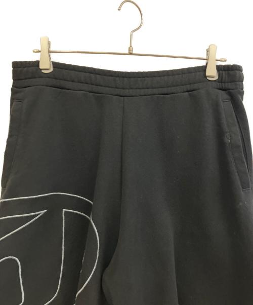 DIESEL（ディーゼル）DIESEL (ディーゼル) スウェットハーフパンツ ブラック サイズ:Mの古着・服飾アイテム