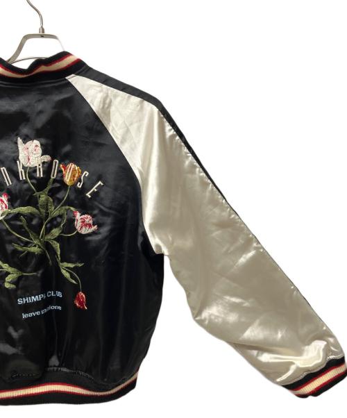 PINK HOUSE（ピンクハウス）PINK HOUSE (ピンクハウス) リバーシブルスタジャン ブラック×ブルー サイズ:Freeの古着・服飾アイテム