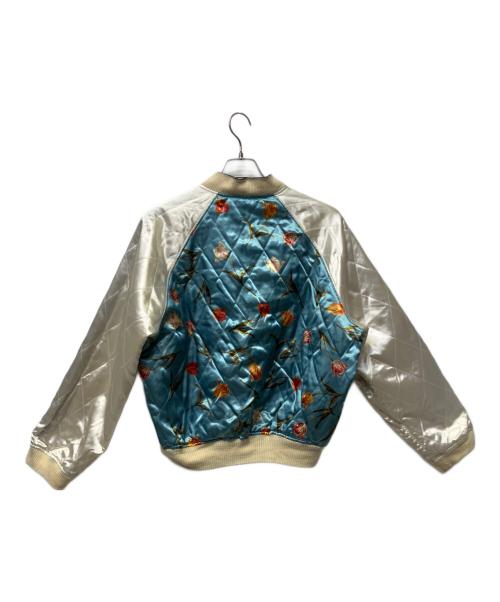 PINK HOUSE（ピンクハウス）PINK HOUSE (ピンクハウス) リバーシブルスタジャン ブラック×ブルー サイズ:Freeの古着・服飾アイテム