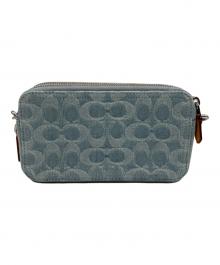 COACH（コーチ）の古着「クロスボディバック」｜インディゴ