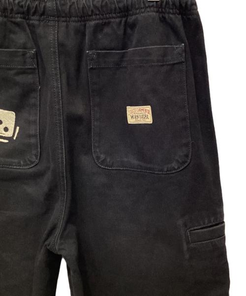 stussy（ステューシー）stussy (ステューシー) NOMA ICON BEACH PANT ブラック サイズ:Mの古着・服飾アイテム