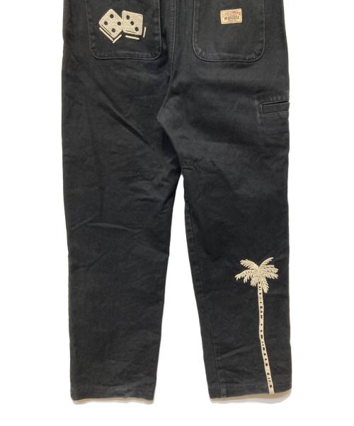 stussy（ステューシー）stussy (ステューシー) NOMA ICON BEACH PANT ブラック サイズ:Mの古着・服飾アイテム