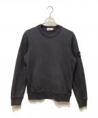 STONE ISLANDストーンアイランド）の古着「クルーネックスウェット」｜ブラック