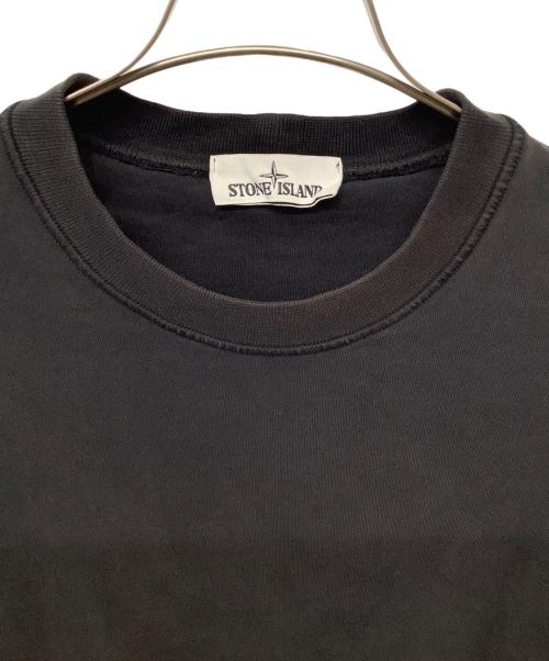 STONE ISLAND（ストーンアイランド）STONE ISLAND (ストーンアイランド) クルーネックスウェット ブラック サイズ:Ｓの古着・服飾アイテム