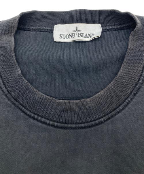 STONE ISLAND（ストーンアイランド）STONE ISLAND (ストーンアイランド) クルーネックスウェット ブラック サイズ:Ｓの古着・服飾アイテム