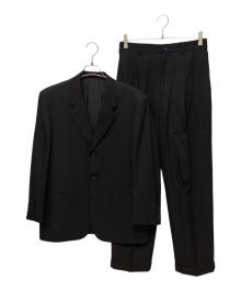 COMME des GARCONS HOMME（コムデギャルソン オム）の古着「セットアップスーツ」｜ブラック