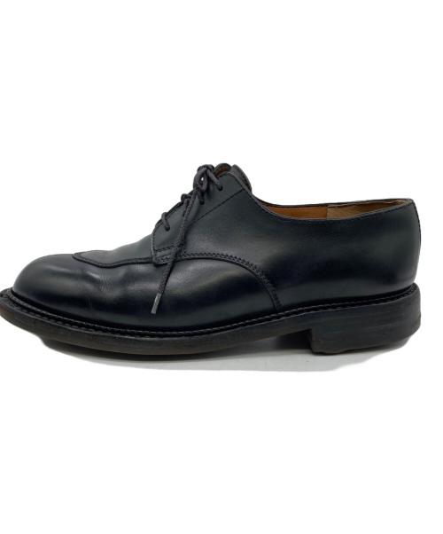 J.M.WESTON（ジェイエムウエストン）J.M.WESTON (ジェイエムウエストン) Uチップシューズ ブラック サイズ:6 1/2Dの古着・服飾アイテム