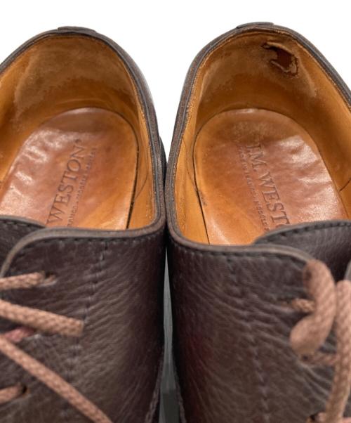 J.M.WESTON（ジェイエムウエストン）J.M.WESTON (ジェイエムウエストン) スプリットトゥダービーシューズ ブラウン サイズ:6の古着・服飾アイテム