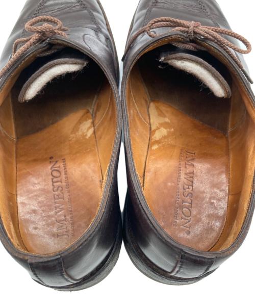 J.M.WESTON（ジェイエムウエストン）J.M.WESTON (ジェイエムウエストン) スプリットトゥダービーシューズ ブラウン サイズ:6の古着・服飾アイテム