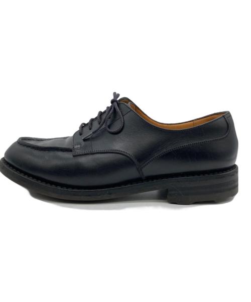 J.M.WESTON（ジェイエムウエストン）J.M.WESTON (ジェイエムウエストン) GOLF Uチップシューズ ブラック サイズ:6Eの古着・服飾アイテム