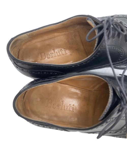 Berluti（ベルルッティ）Berluti (ベルルッティ) ウィングチップシューズ ブラック サイズ:6 1/2の古着・服飾アイテム