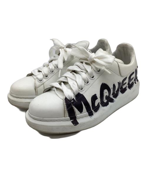 ALEXANDER McQUEEN（アレキサンダーマックイーン）ALEXANDER McQUEEN (アレキサンダーマックイーン) ローカットスニーカー ホワイト サイズ:24cmの古着・服飾アイテム