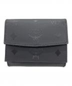 MCMエムシーエム）の古着「3つ折り財布」｜ブラック