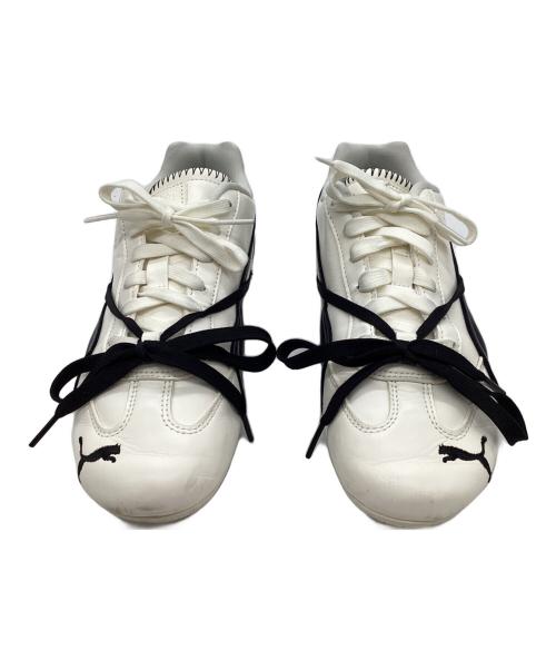 PUMA（プーマ）PUMA (プーマ) PUMA SPEEDCAT LEA x ROSE WARM WHITE-PUMA BLACK ホワイト サイズ:25cmの古着・服飾アイテム