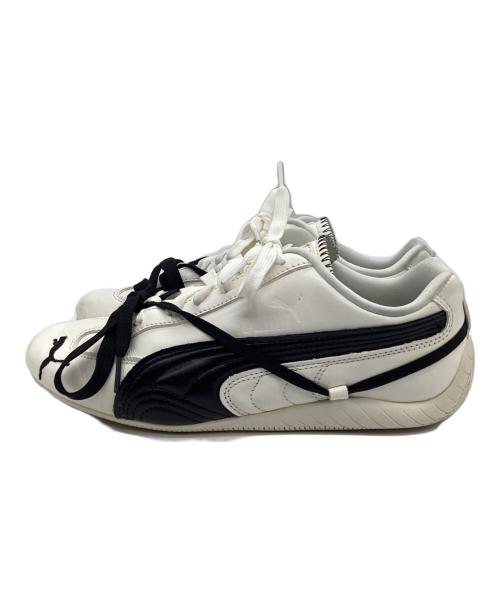 PUMA（プーマ）PUMA (プーマ) PUMA SPEEDCAT LEA x ROSE WARM WHITE-PUMA BLACK ホワイト サイズ:25cmの古着・服飾アイテム