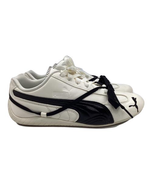 PUMA（プーマ）PUMA (プーマ) PUMA SPEEDCAT LEA x ROSE WARM WHITE-PUMA BLACK ホワイト サイズ:25cmの古着・服飾アイテム