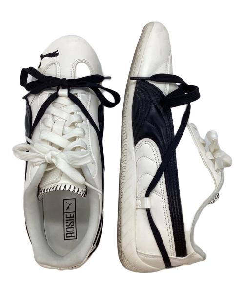 PUMA（プーマ）PUMA (プーマ) PUMA SPEEDCAT LEA x ROSE WARM WHITE-PUMA BLACK ホワイト サイズ:25cmの古着・服飾アイテム