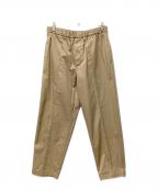 JIL SANDERジルサンダー）の古着「トラウザーパンツ」｜ベージュ