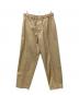 JIL SANDER（ジルサンダー）の古着「トラウザーパンツ」｜ベージュ